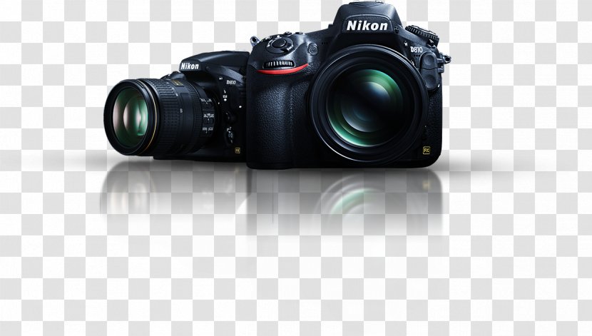 Nikon D810 Camera Lens Single-lens Reflex Photography - Digital Slr Transparent PNG