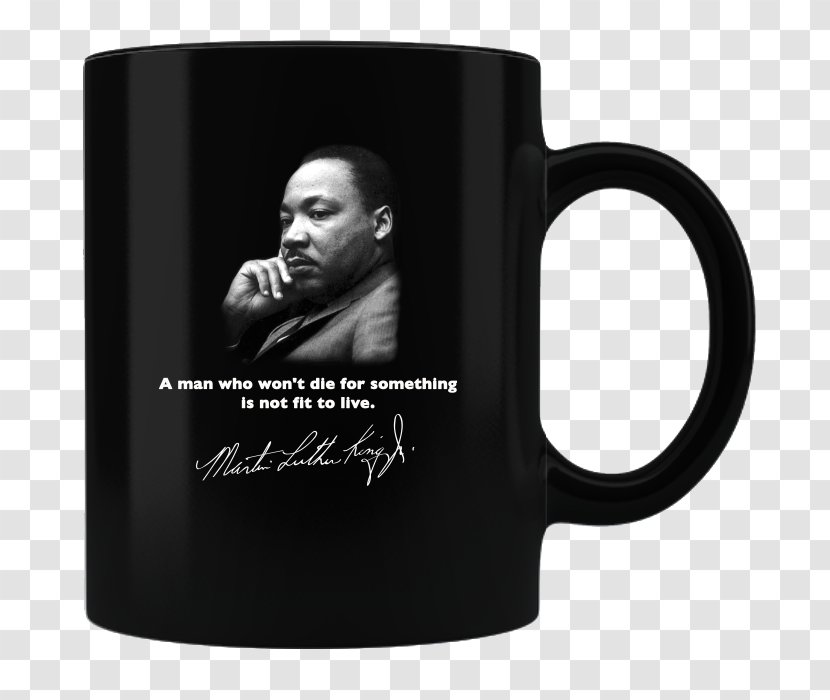 Martin Luther King Jr. Mug T-shirt Cup African American - Unisex - Jr Transparent PNG