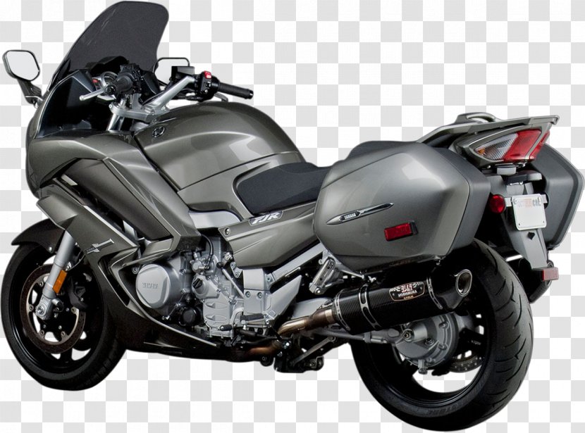 Exhaust System Car Cruiser Yamaha FJR1300 Motorcycle - Automotive Transparent PNG