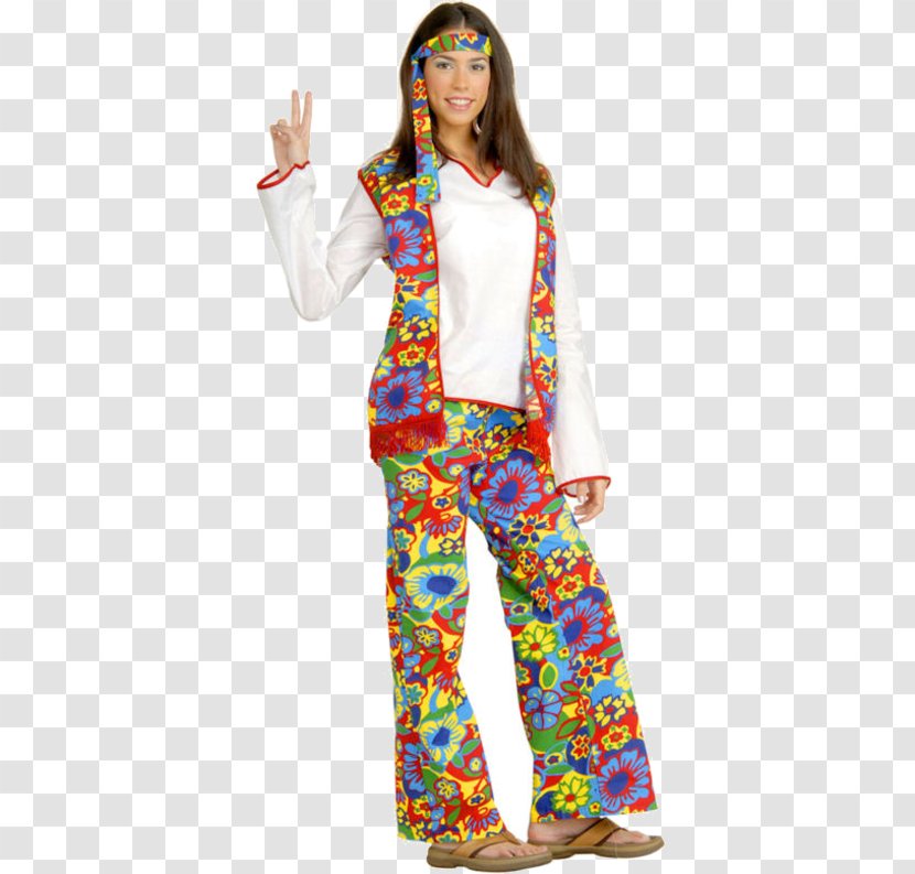 1960s 1970s Halloween Costume Hippie - Clothing - Woman Transparent PNG