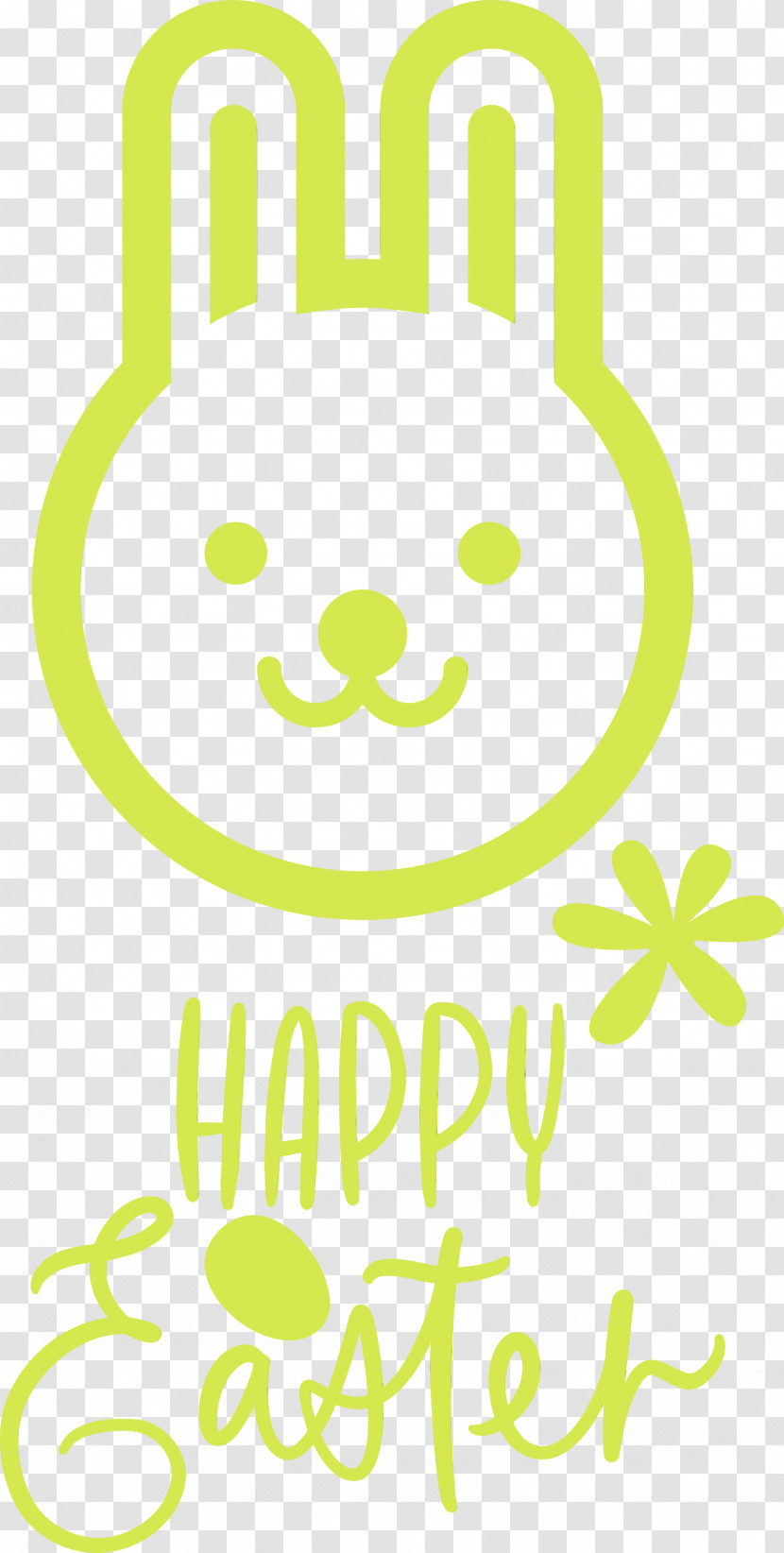 Green Yellow Smile Font Transparent PNG