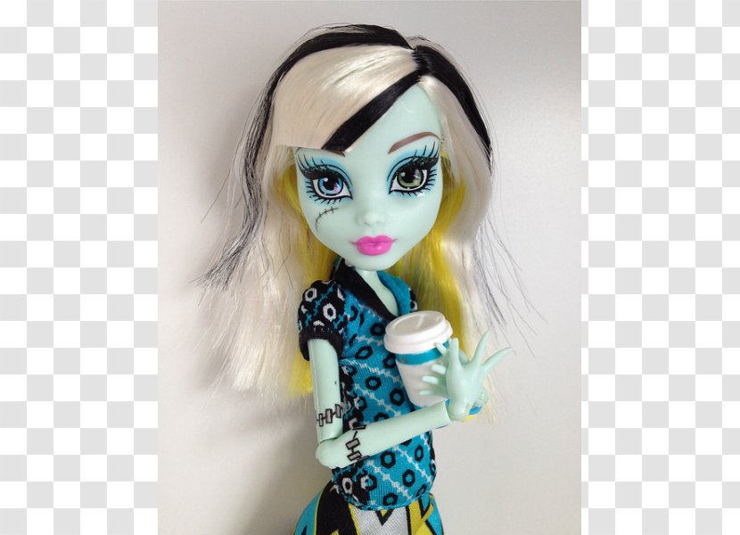 Barbie Frankie Stein Monster High Doll - Cartoon Transparent PNG