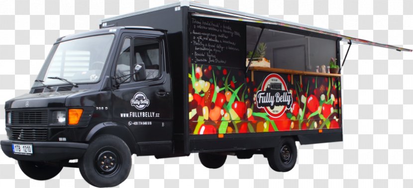 Light Commercial Vehicle Belly Food Truck Transparent PNG
