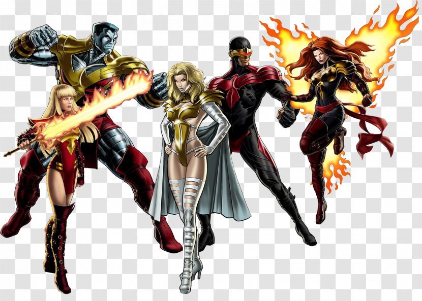 Emma Frost Marvel: Avengers Alliance Jean Grey Colossus Cyclops - Marvel Transparent PNG