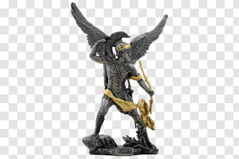 Michael Gabriel Uriel Archangel Raphael - Statue - Angel Transparent PNG
