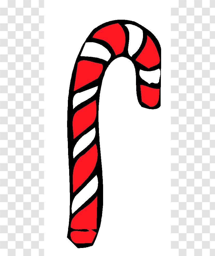 Candy Cane Apple Clip Art - Christmas - Free Clipart Transparent PNG