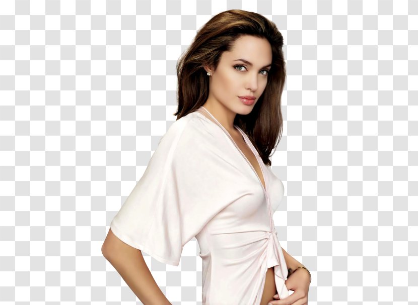 Angelina Jolie Celebrity Clip Art - Shoulder Transparent PNG