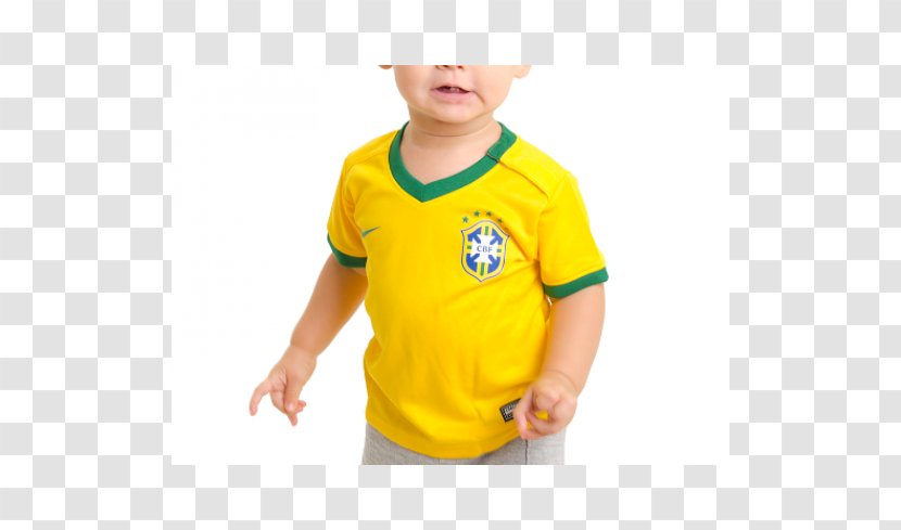 T-shirt Brazil Blouse 2014 FIFA World Cup - Outerwear - Camisa Brasil Transparent PNG