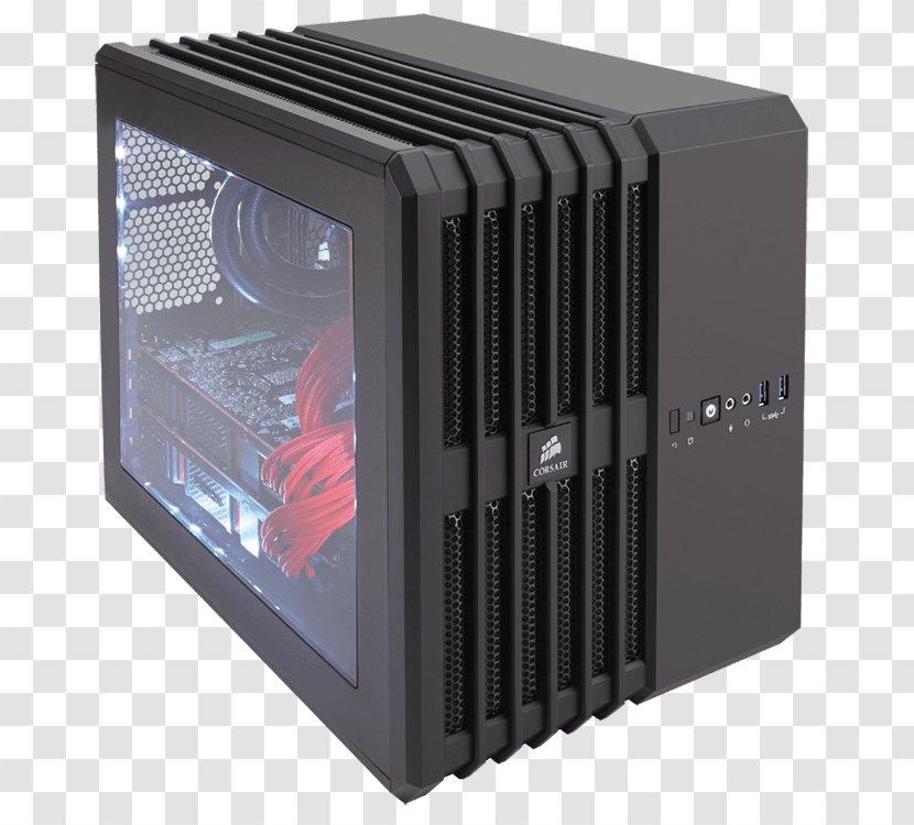 Computer Cases & Housings Corsair Carbide Series Air 540 MicroATX Components - Atx Transparent PNG