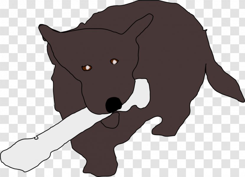 Bull Terrier Puppy Bone Clip Art - Pixabay - Dog Transparent PNG