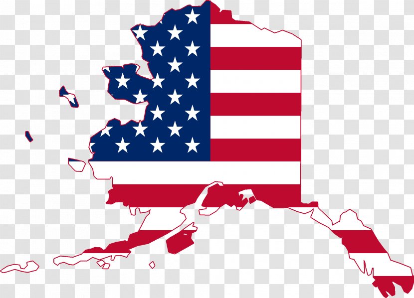 Flag Of Alaska Map The United States Clip Art - Text - Cliparts Transparent PNG