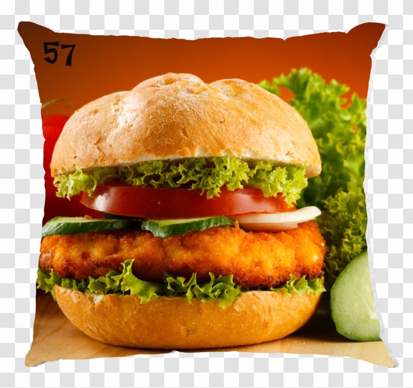 Hamburger Chicken Sandwich Cheeseburger Veggie Burger Steak - And Transparent PNG