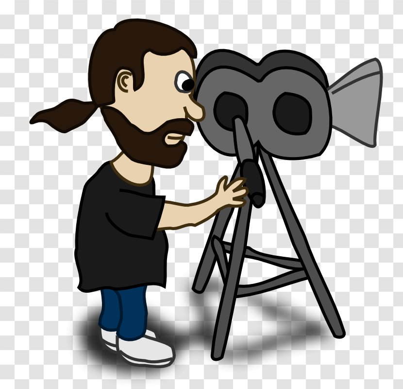 Filmmaking Film Director Photography Clip Art - Comic Pictures Of People Transparent PNG
