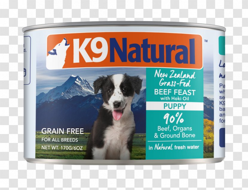 Dog Food Puppy Can K9 Natural Freeze Dried Lamb Transparent PNG