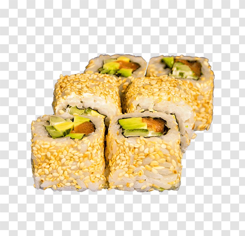 California Roll Makizushi Sushi Omelette Caesar Salad - Cheese Transparent PNG