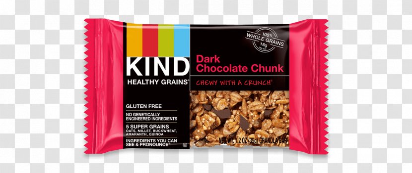 Kind Cereal Whole Grain Granola Dark Chocolate - Health Transparent PNG