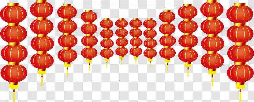 Chinese New Year Firecracker - Orange - Element Transparent PNG