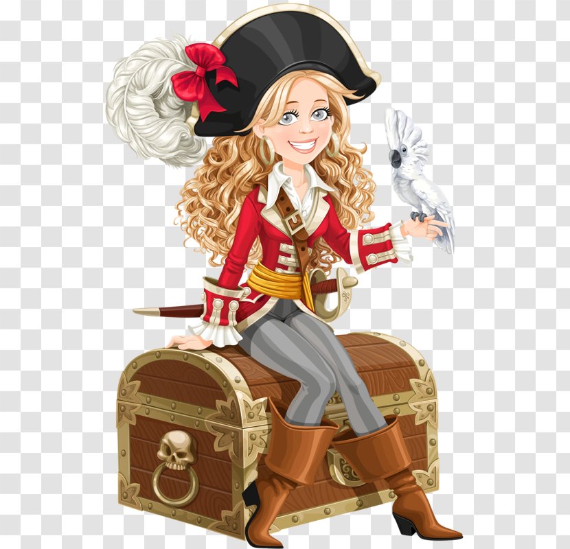 Parrot Piracy Stock Illustration - Frame - Pirate Queen Transparent PNG