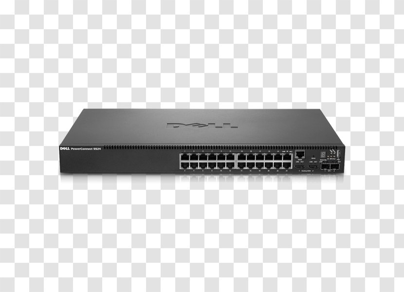 Dell PowerConnect Hewlett-Packard Network Switch Gigabit Ethernet - Computer - Hewlett-packard Transparent PNG