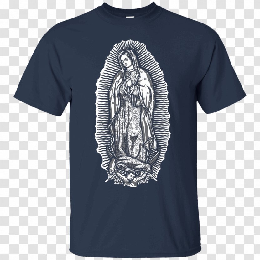 T-shirt Hoodie Morty Smith Sleeve - Shirt - Virgin Mary Printing Transparent PNG