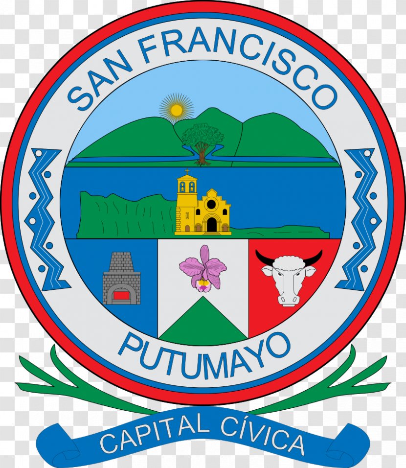 Seal Of San Francisco Escudo Del Putumayo Wikipedia Flag - Recreation - Pasto Colombia News Transparent PNG