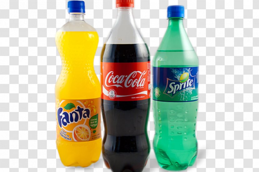 Sprite Fanta Cola Fizzy Drinks Juice - Beverages Transparent PNG