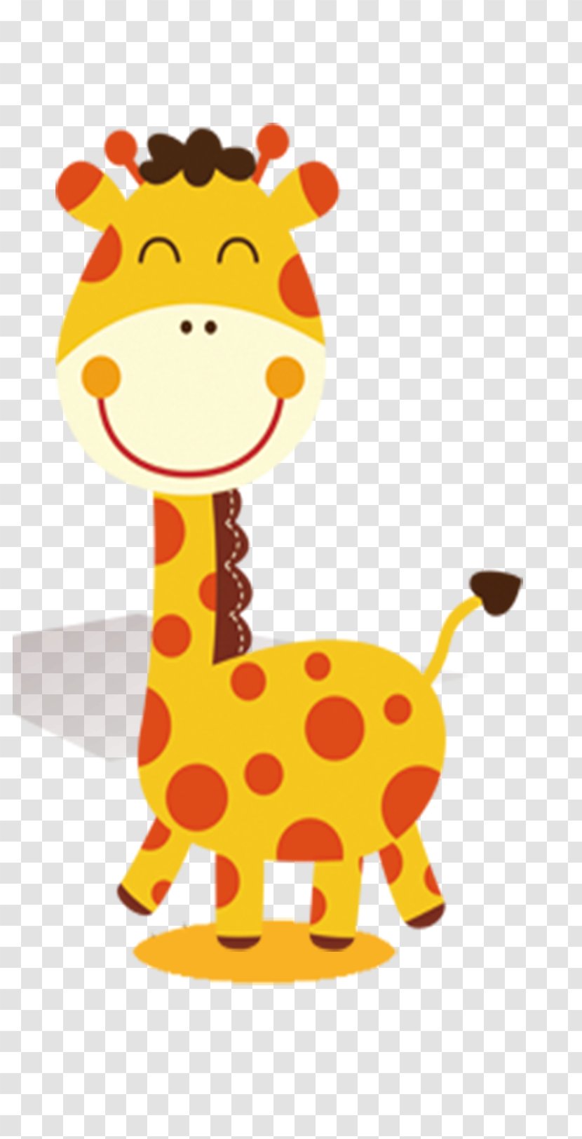 Northern Giraffe Drawing - Vecteur - Cartoon Transparent PNG