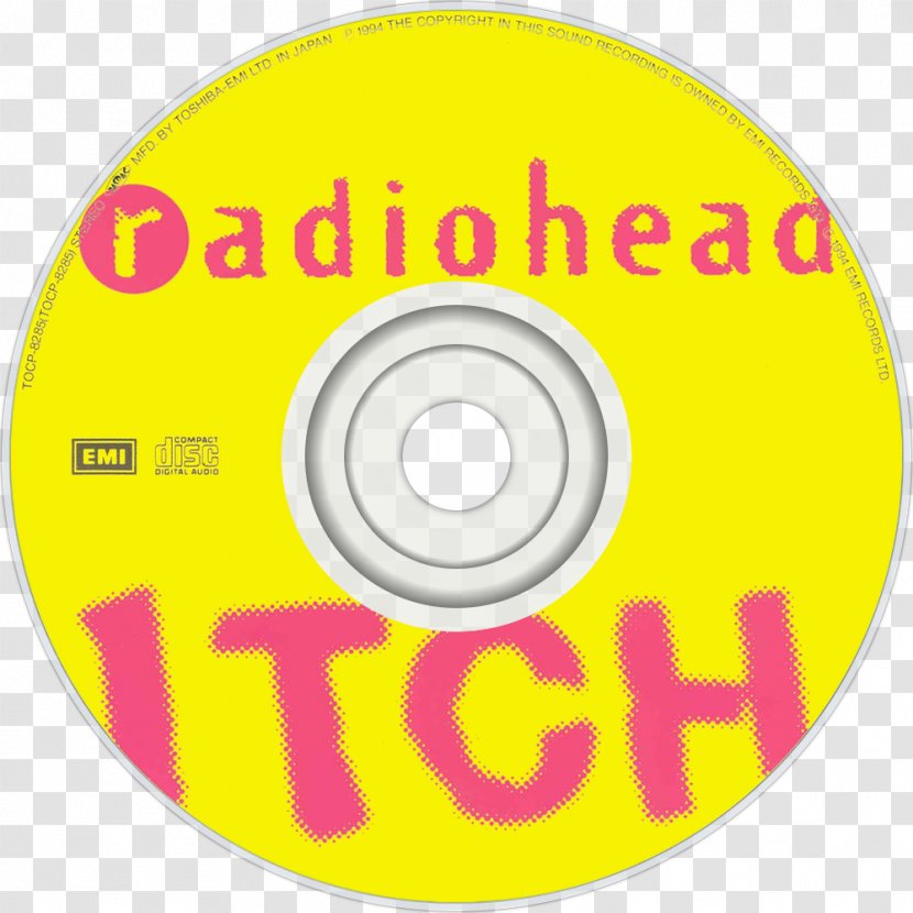 Anyone Can Play Guitar Radiohead Pablo Honey Compact Disc Circle - Text Transparent PNG