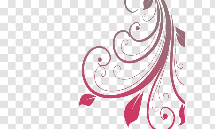 Arabesque Drawing Motif - Heart - Arabesco Transparent PNG