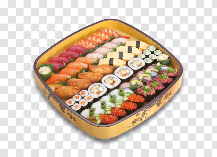 Sushi Japanese Cuisine California Roll Sashimi Take-out - Food - Va Transparent PNG