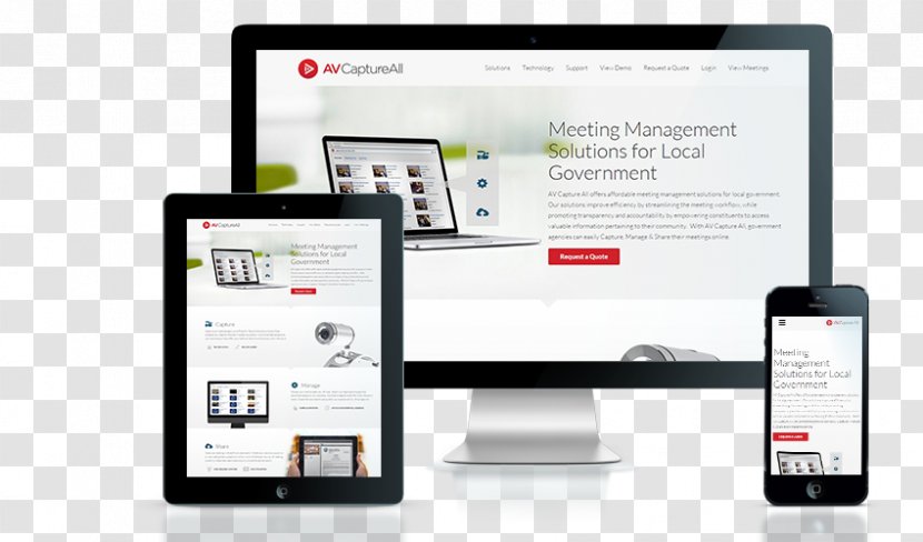 Responsive Web Design Smartphone Digital Marketing - Multimedia Transparent PNG