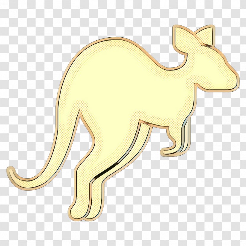 Kangaroo Cartoon - Wallaby Wildlife Transparent PNG
