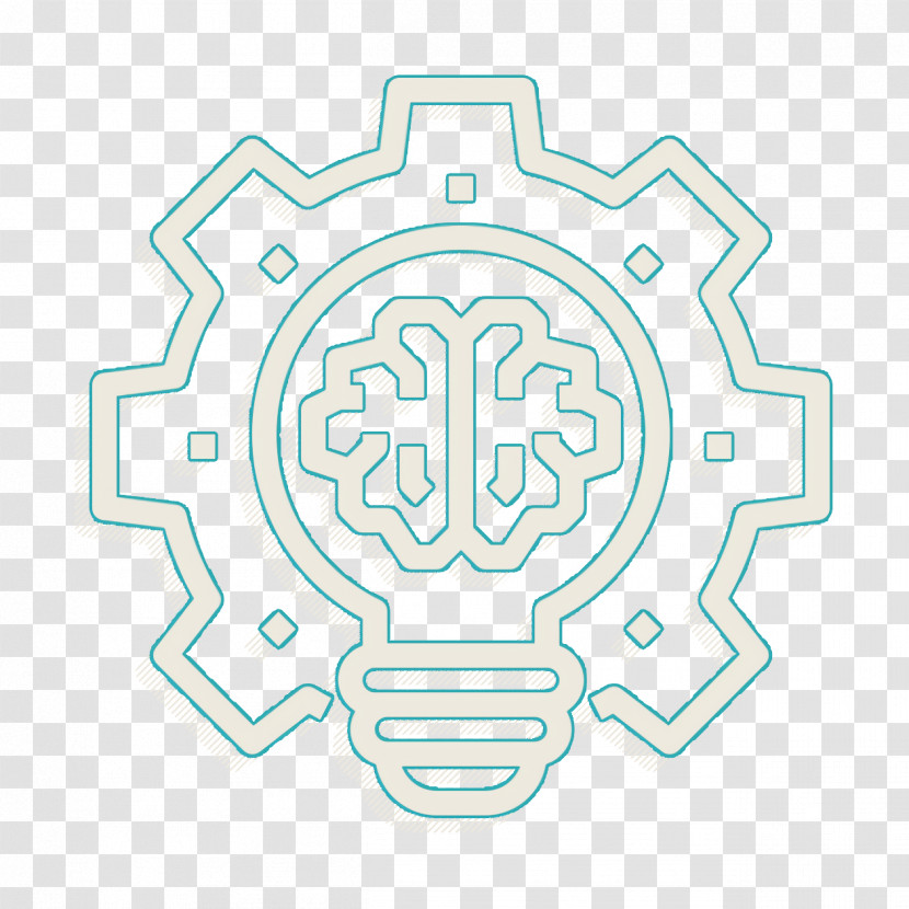 Brain Concept Icon Smart Icon Gear Icon Transparent PNG
