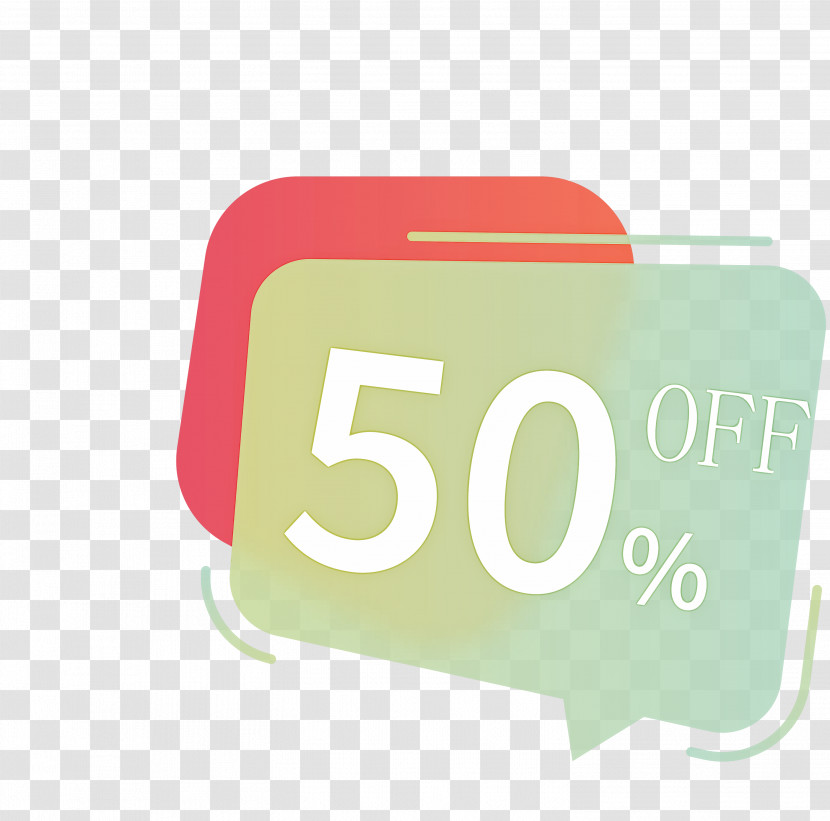 50 Off Sale Sale Tag Transparent PNG