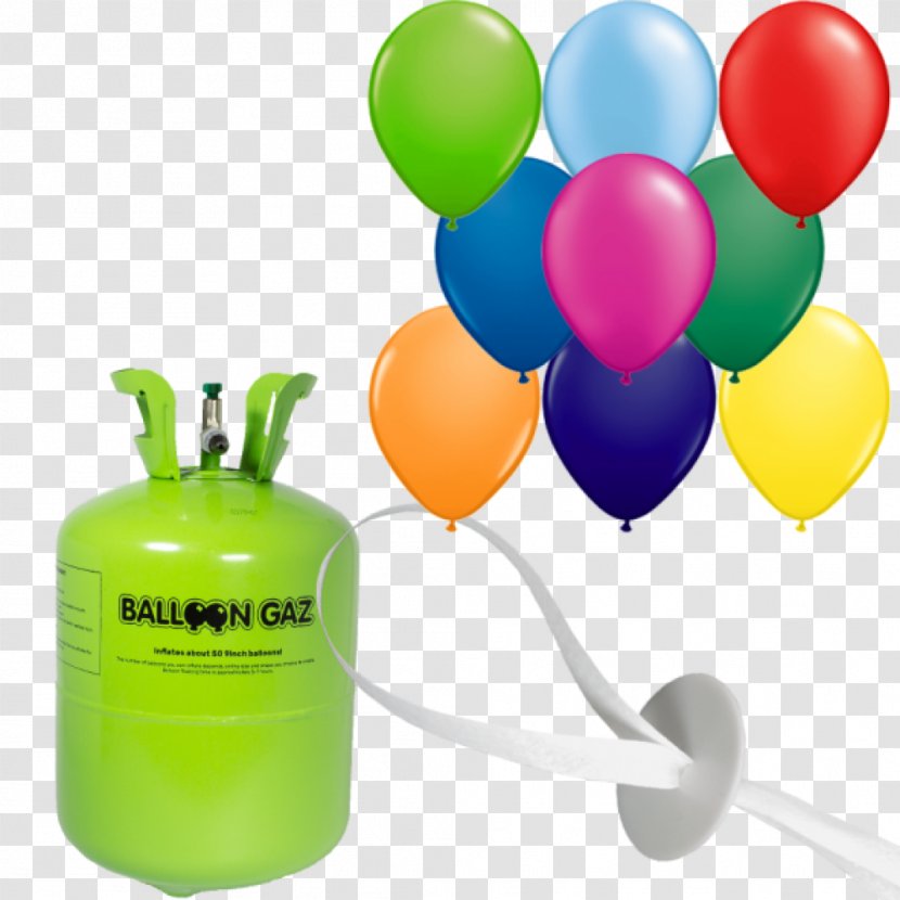 Toy Balloon Helium Gas - Oxygen - Large Set Transparent PNG