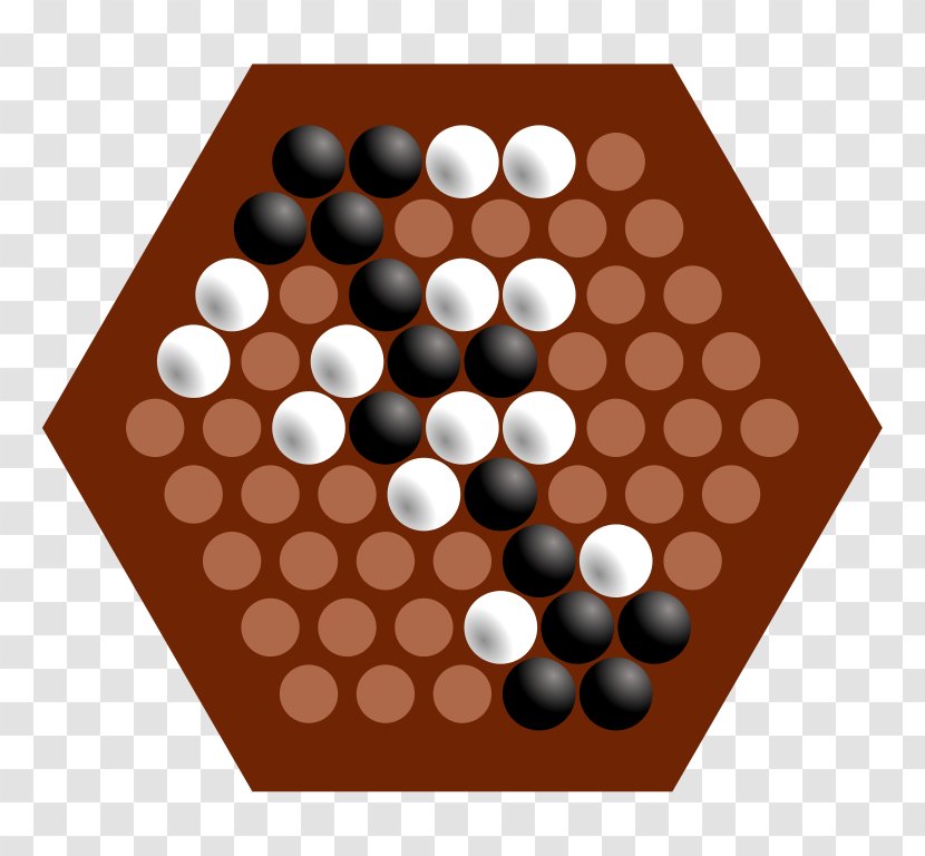 Abalone Board Game Pong Abstract Strategy - Chocolate - Video Transparent PNG