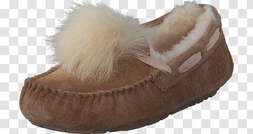 Slipper UGG Women's Dakota Pom Sandal Shoe - Shop - Chestnut Uggs Transparent PNG