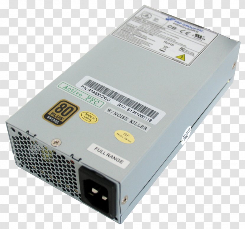 Power Supply Unit 80 Plus ATX Converters FSP Group - Ac Adapter - Fsp Transparent PNG