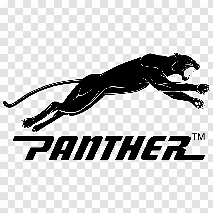 Logo Black Panther Panthera Vector Graphics Image - Cat Transparent PNG