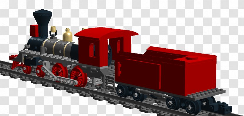 Lego Trains Railroad Car Locomotive - Old Train Transparent PNG