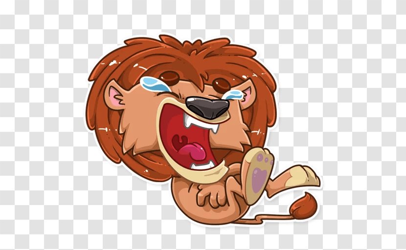 Lion Telegram Sticker Dog YouTube Transparent PNG