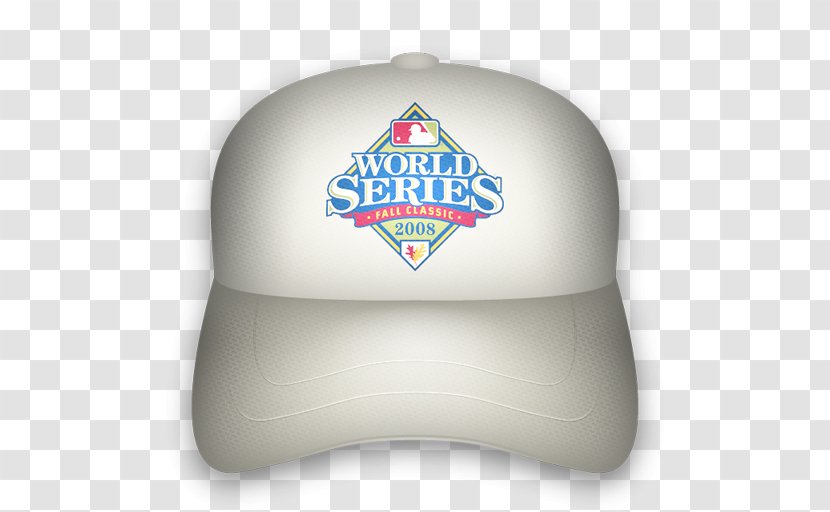 2008 World Series 1926 Philadelphia Phillies Tampa Bay Rays MLB - Second Baseman - Hat Transparent PNG