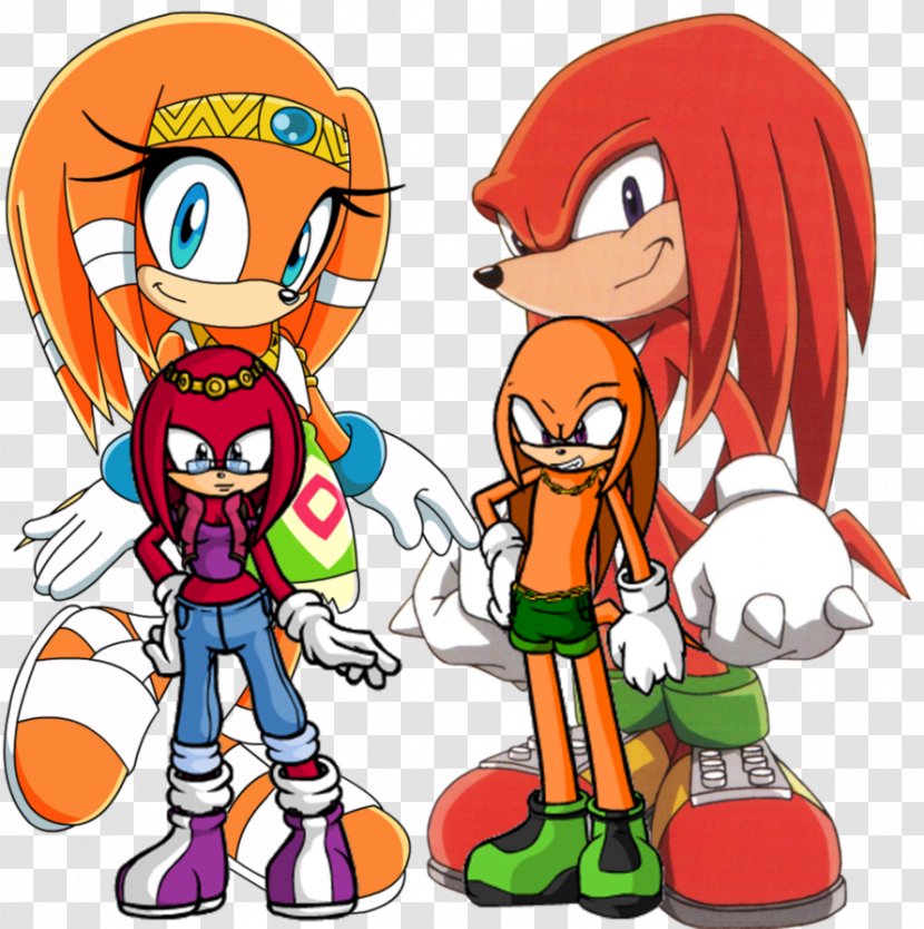 Sonic & Knuckles The Echidna Hedgehog Advance 2 - Fictional Character - Family Children Transparent PNG