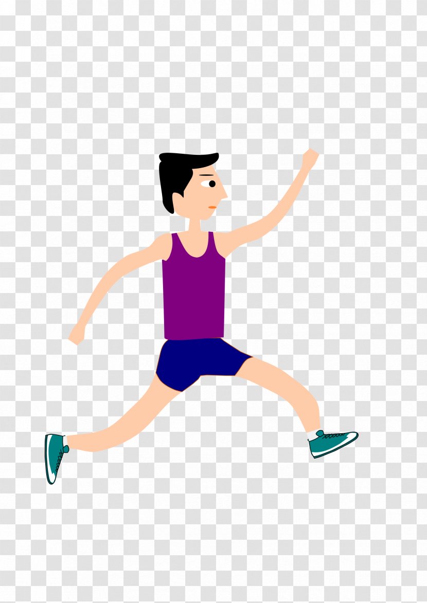 Athlete Sport Clip Art - Heart - Running Clipart Transparent PNG