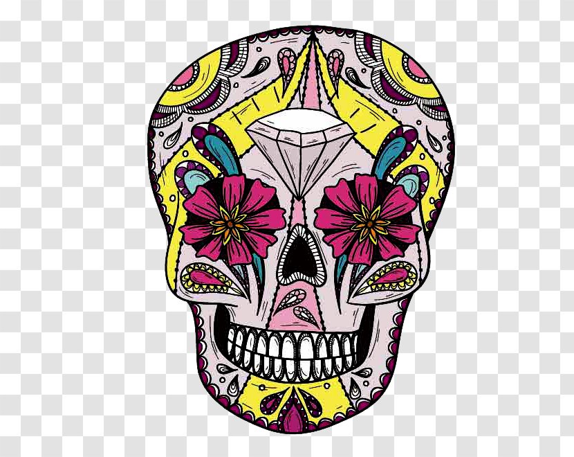 Calavera Skull - Stock Photography - Tex Mex Transparent PNG