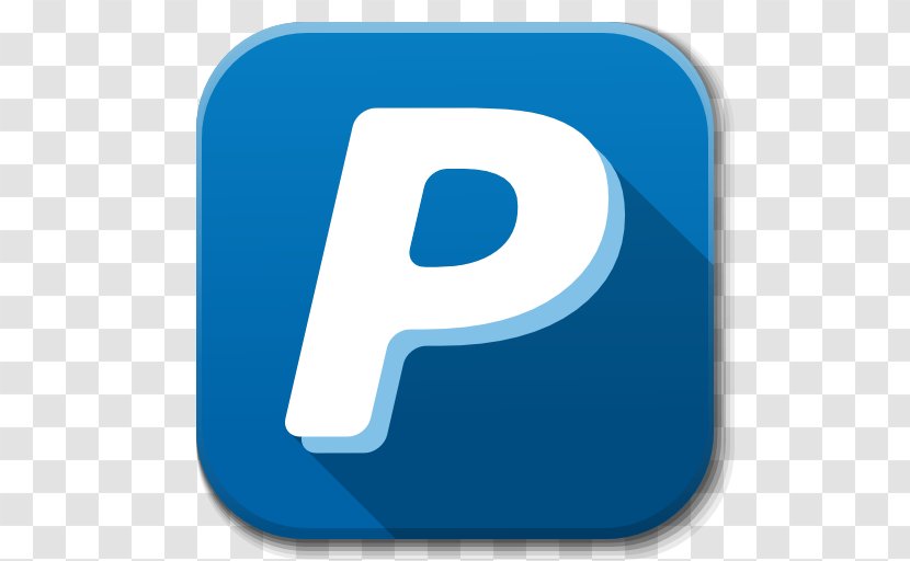 Blue Symbol Logo - Apps Paypal B Transparent PNG