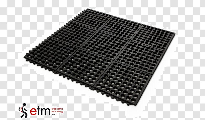 Mat Flooring Tile Natural Rubber - Car Mats Transparent PNG