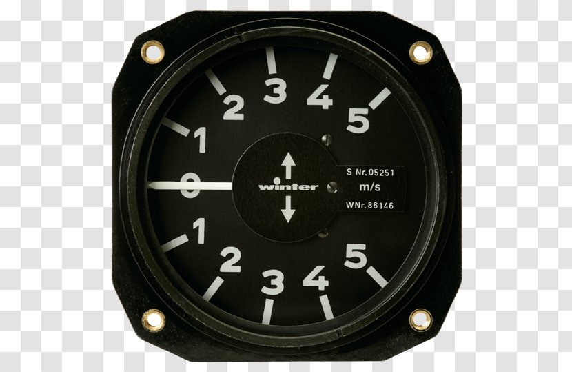 Variometer Airplane Aircraft Aviation Altimeter Transparent PNG