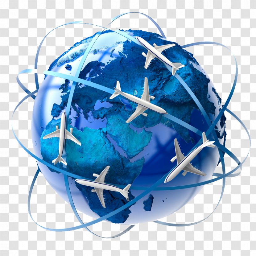 Europe Flight Air Travel Round-the-world Ticket - World Wide Web Transparent PNG