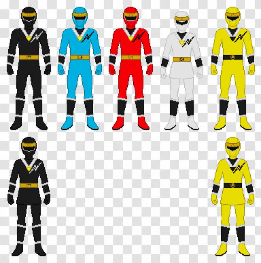 Ninja White Super Sentai Power Rangers Tokusatsu Godzilla Transparent PNG